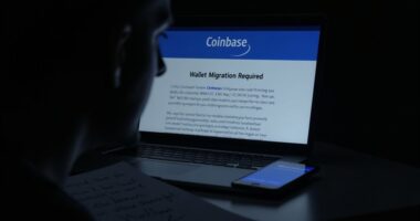 phishing email coinbase upgrade