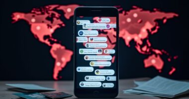 global smishing campaign unleashed